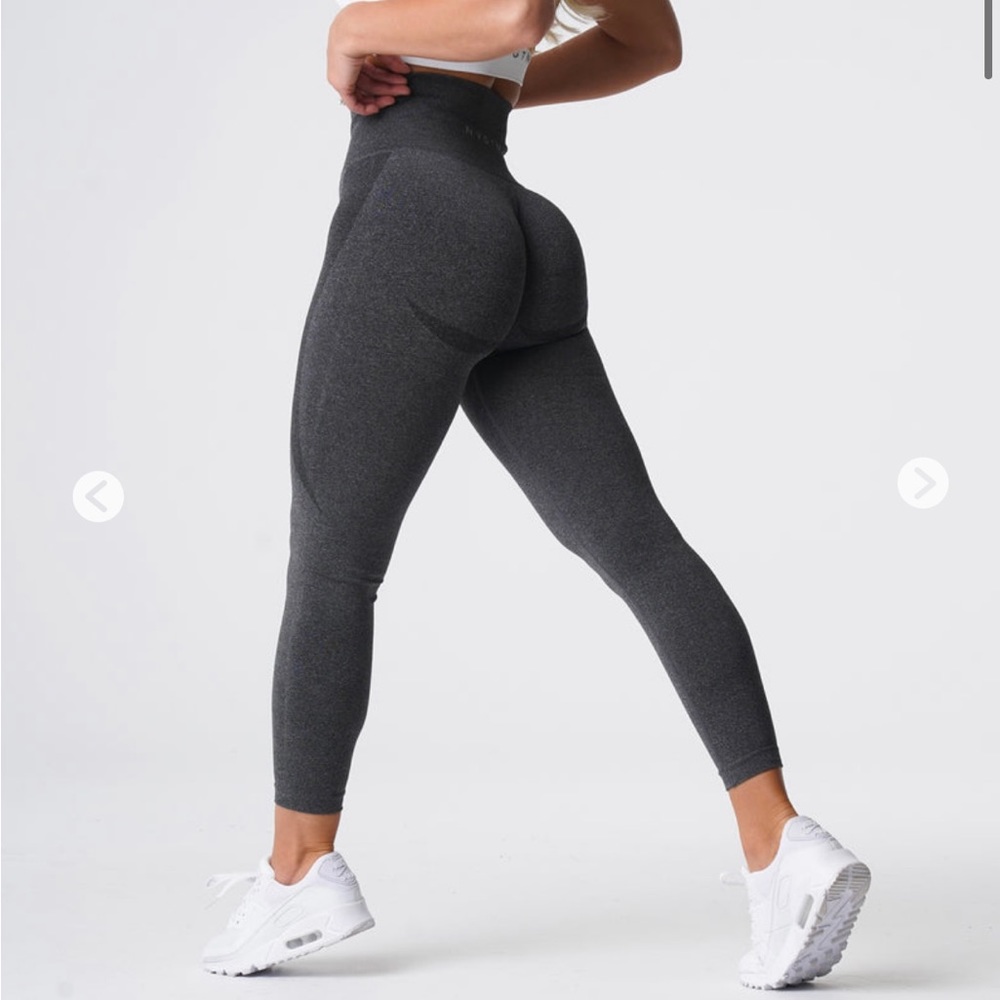 Black Speckled Contour Seamless Leggings